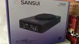 Subwoofer Kolong Sansui +Instalasi plus pasang