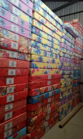 Kasur busa banyak motif uk 90x200x14