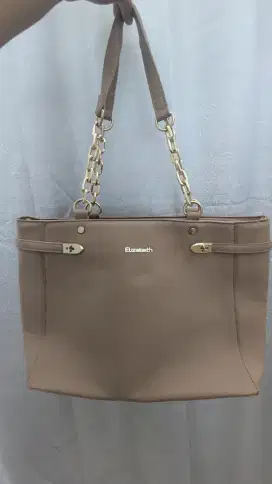 Tas Elizabeth Handbag Mocca Ori