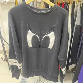 Crew Neck Pancoat Big Eyes & Big Number