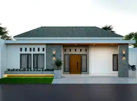 Pesan Bangun Rumah villa type 90 LT 400m2 di utara Purwokerto