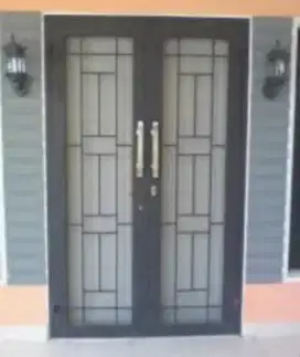 Teralis pintu pengaman minimalis