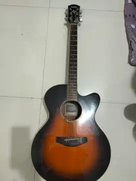 jual cepat gitar akustik yamaha compas cpx600 turun harga