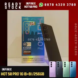 INFINIX HOT 50 PRO 8+8/256 NEW GARANSI RESMI
