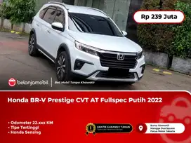 Honda BR-V BRV BR V Prestige Sensing CVT AT Fullspec Putih 2022/2023