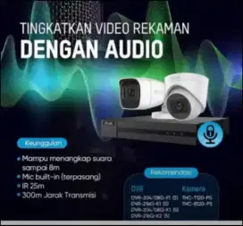 Paket Camera cctv murah lengkap plus pasang