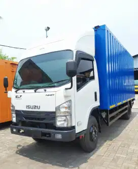 ISUZU ELF GIGA NMR LONG 6 BAN BOX ISTIMEWA SIAP PAKAI