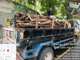 Jasa buang puing sampah