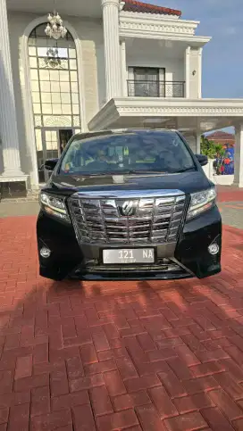 Toyota Alphard 2,5G A/T 2016 hitam