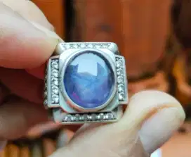 Blue safir Madagaskar