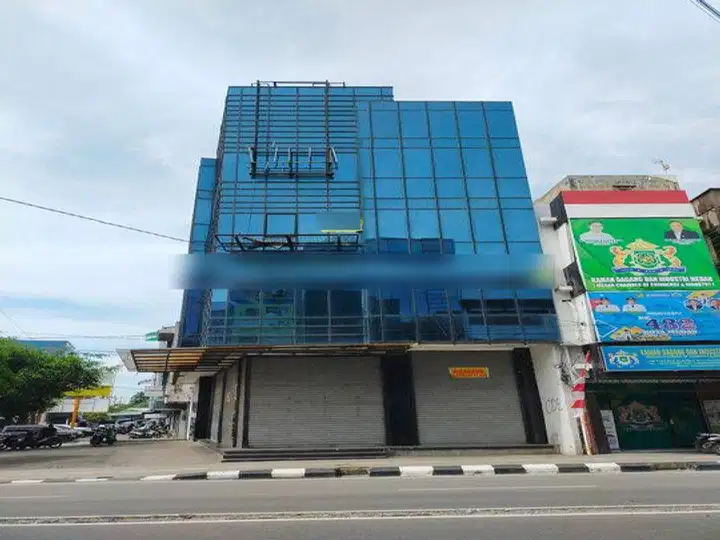 Ruko Gandeng Strategis Inti Kota Jalan Palang Merah, Medan Maimun