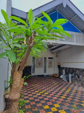 Rumah asri beserta paviliun cocok untuk hunian rumah dan kantor