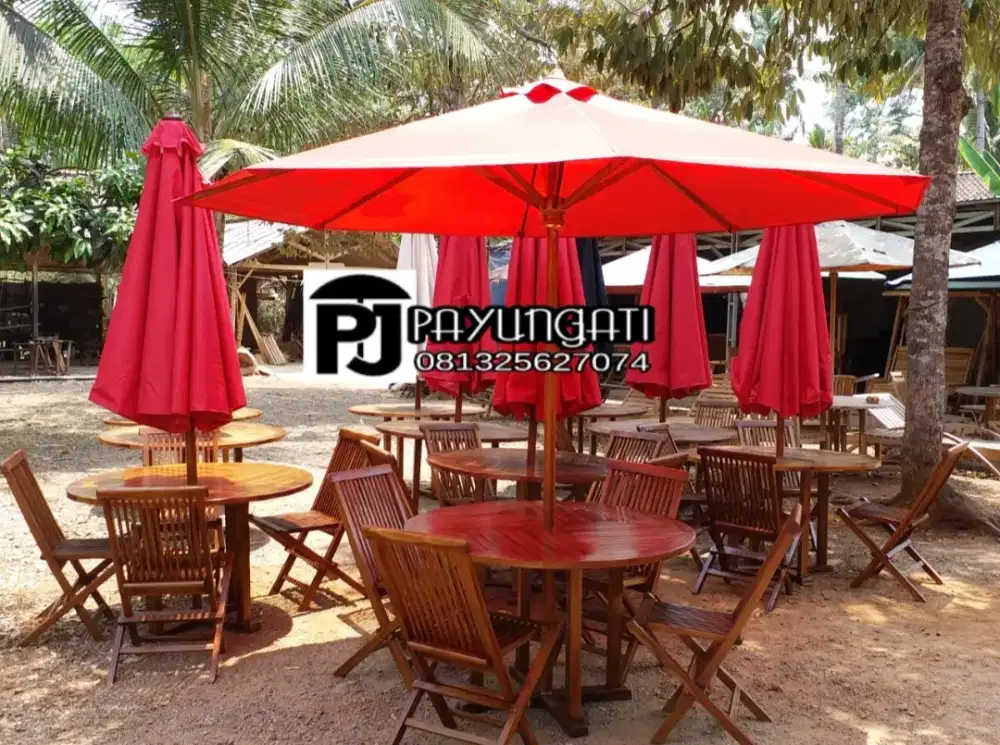 Meja Payung Kafe