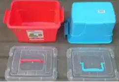 Box Toples Kotak Tutup Transparan Pegangan Favourite Container Maspion