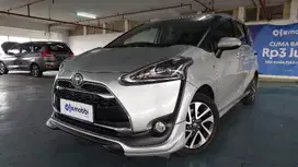 Pajak Hidup TDP 9,JT Toyota Sienta 1.5 Q Bensin-AT Silver 2016