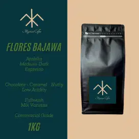 Biji kopi arabika flores bajawa 1Kg