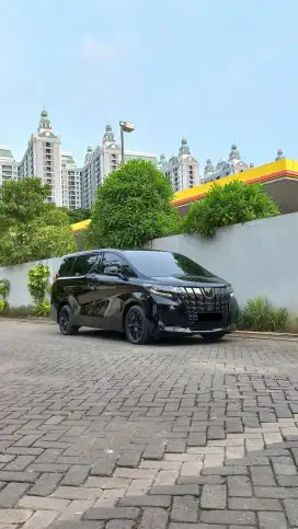 Toyota Alphard 2.5 G bensin 2018 warna hitam