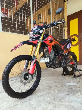 Honda CRF / CRF 150L 2021, Red Premium Metalic, Unit Mulus Terawat.