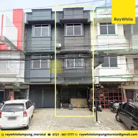 Disewakan Ruko 3 Lantai di Tanjung Karang, B. Lampung (Kode : TI 3035)