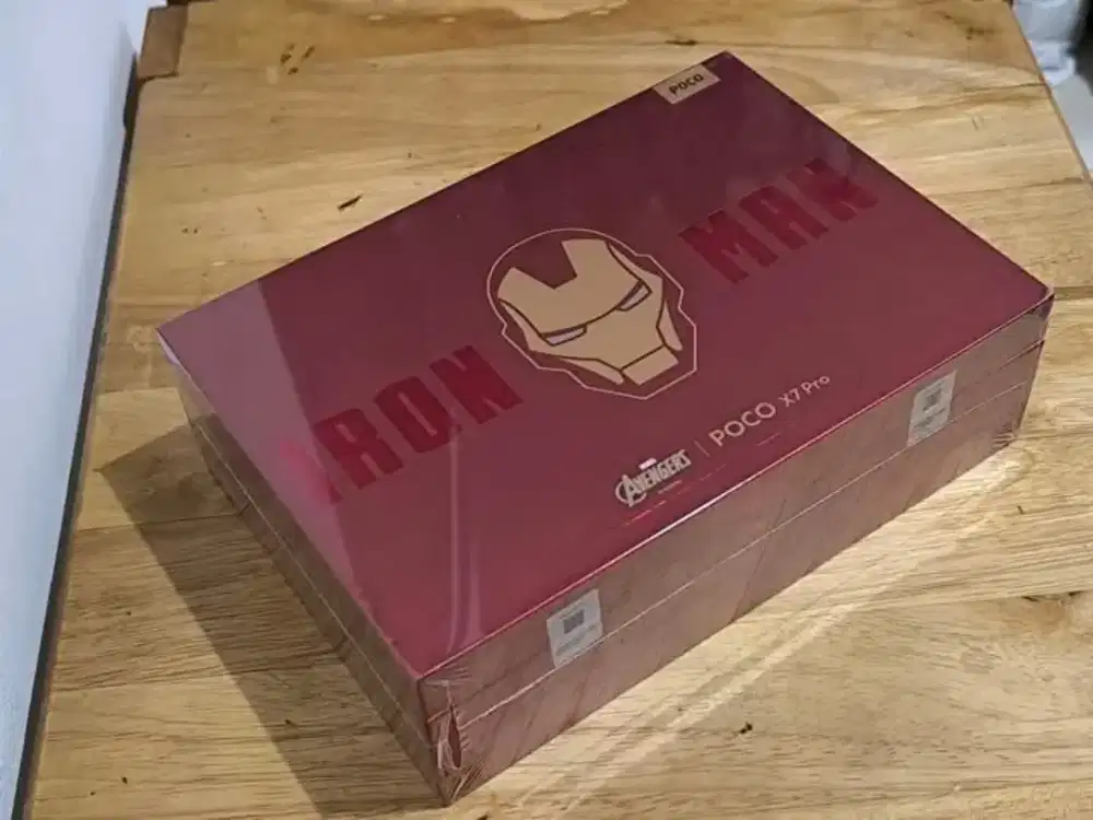 Poco X7 Pro Iron Man Edition ( include bonus charger 120 watt )