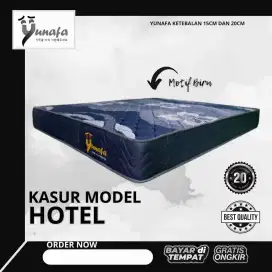 Kasur YUNAFA full busa super mewah murah garansi 20 tahun free cod