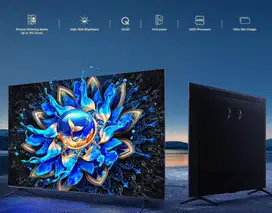 TCL TV mini LED 55 Google TV Android 12 UHD 4K MEMC Dolby Atmos Resmi