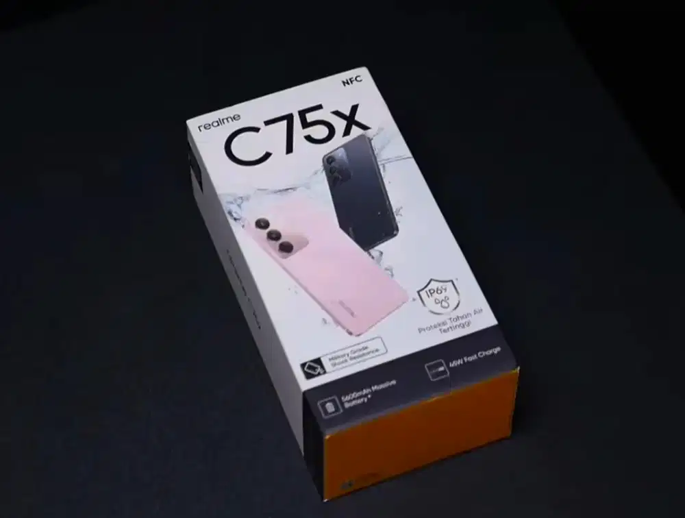 REALME C75X 8/128GB NEW SEGEL GARANSI RESMI TERMURAH