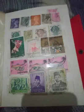 Filateli perangko2 jaman dulu