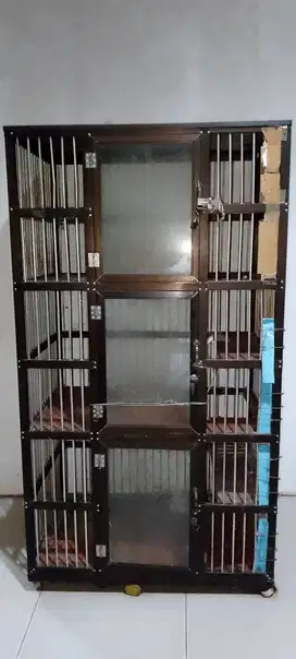 Kandang kucing Aluminium