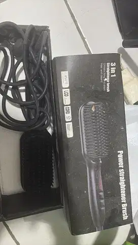 Hair brush 3 in 1 straightener ( blow )