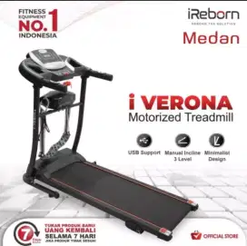 Treadmill Elektrik Verona 3in1