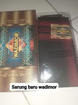 Sarung BARU dan mukena PRELOVED