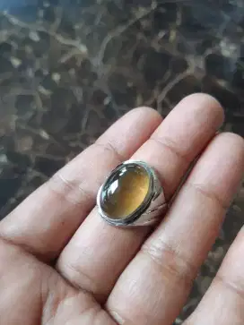 Cincin Natural Idocrase Solar Kecoak Aceh