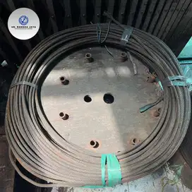 Steel wire rope / Sling Ukuran 8mm panjang 80 meter