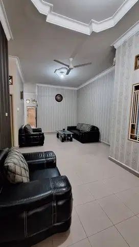 Dikontrakkan rumah bulatan 3 kamar daerah Arifin Ahmad (Jl. Merpati)