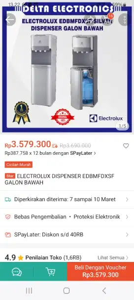 Dispenser Electrolux