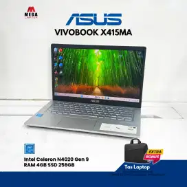 Asus Vivobook X415MA Intel Celeron 4gb 256gb Laptop Murah Garansi