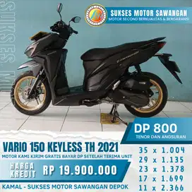 Ready Vario 150 th 2021 Dp mulai dari 800k terima tuker tambah juga