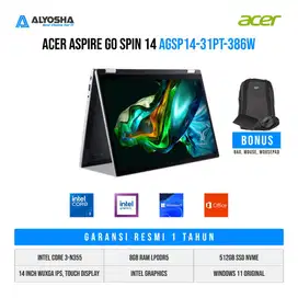 Laptop Gaming Murah Acer Aspire Go 386W Touch 2in1  [Core 3 N355-8GB-S