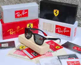 KACAMATA RAY-BAN FERRARI ORIGINAL BEKAS SEPERTI BARU