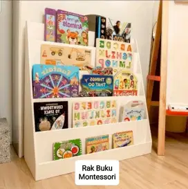 Masih Mulus Rak Buku Anak Montessori Multifungsi