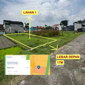 Dua Tanah Strategis, Dijual dengan Kemudahan Aksesibilitas