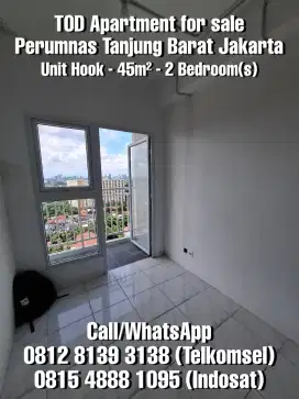 Dijual TOD Apartment 2 Bedroom Tanjung Barat Jakarta - Unit Hook