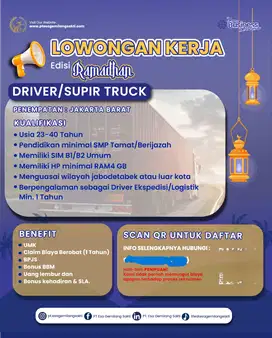 DRIVER FREELANCE EVENT RAMADHAN