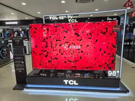 KREDIT LED TV TCL 98 INC PROMO BEBAS 1X ANGSURAN