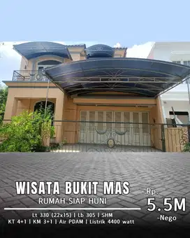 Dijual Rumah wisata bukit Mas Cluster Palais de luxemburg, Surabaya