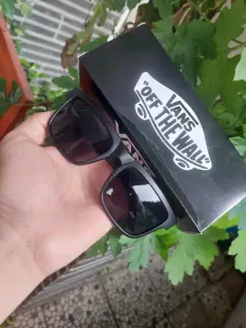 kacamata VANS SQUARED OFF BLACK DOFF fullset mulus
