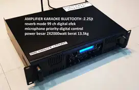 AMPLIFIER KARAOKE harga 2.25juta COCOK UNTUK KARAOKE RUMAHAN KANTOR