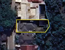 Cinere megapolitan luas 365 rumah hitung tanah harga dibawah njop