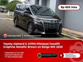 [SUNROOF] Toyota Alphard G ATPM Pilotseat Facelift Brown 2020/2021